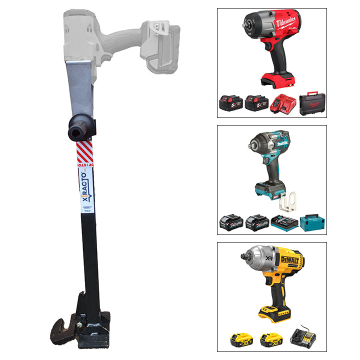 Xtracto: Impact Wrench-Powered Pin Puller (Bundle With Impact Wrench)